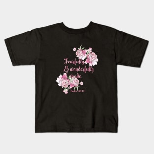 Bible psalm Fearfully Kids T-Shirt